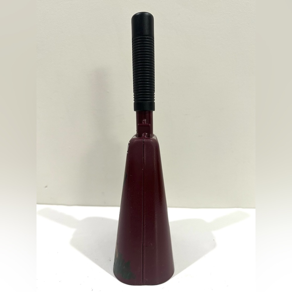 Mississippi State Bulldogs MSU 11" Maroon Cowbell Hand Painted w Grip - Picture 4 of 7